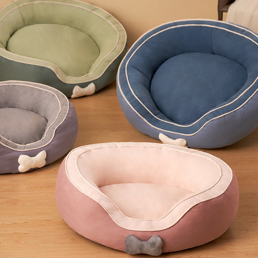 Winter Warmth: Soft Pet Bed Sofa for Small to Medium Cats and Dogs