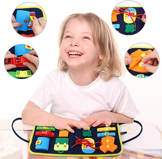New Busy Book Children's Board